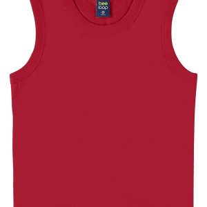 Regata Básica para Menino Vermelho