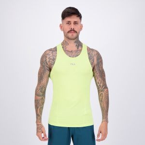 Regata Fila Bio III Amarela Neon