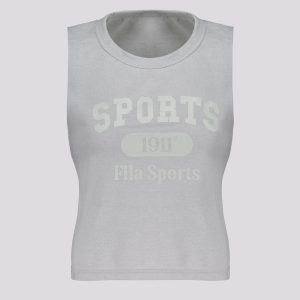 Regata Fila Comfort Smart Cotton Feminina Cinza