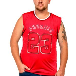 Regata Machão Fitness Masculina Vermelho