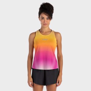 Regata Olympikus Corre Feminina Laranja e Rosa