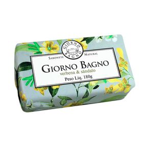 Sabonete Natural em Barra Giorno Bagno Verbena e Sândalo 180g