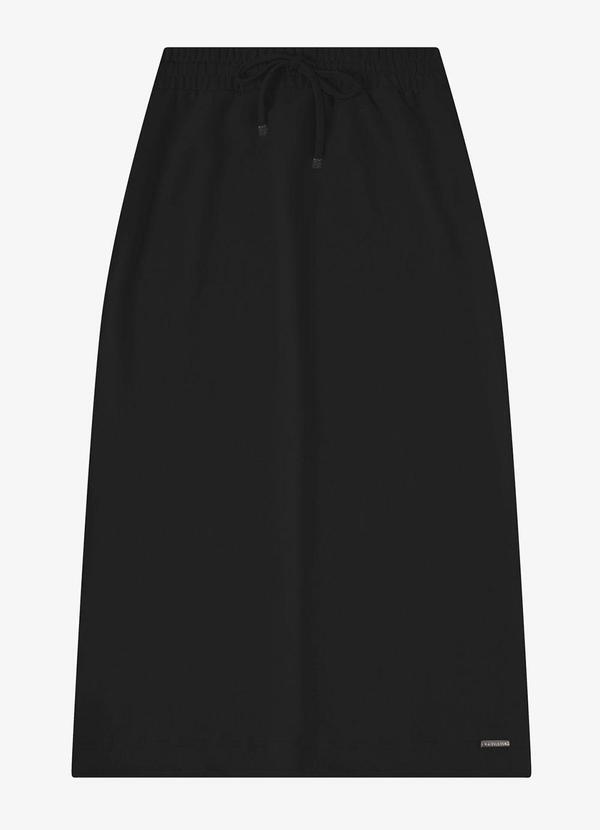 Saia Midi em Ponto Roma Preto