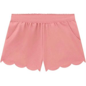 Short Infantil Menina Rosa