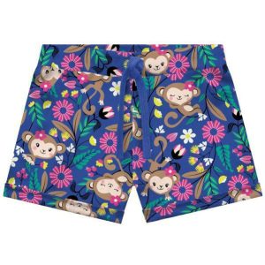 Short Infantil MeninaAzul