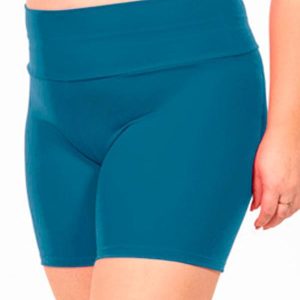 Short Power Feminina Azul