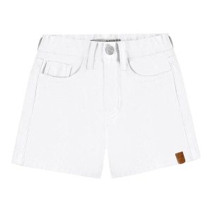 Shorts Comfort em Sarja Off White