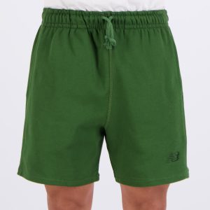 Shorts New Balance Athletics Small Logo 5 Verde