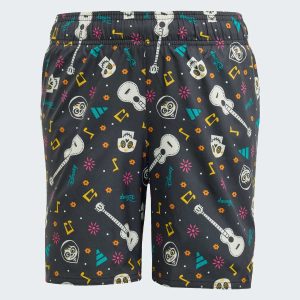 Shorts de Natação Adidas Disney Viva Infantil Preto