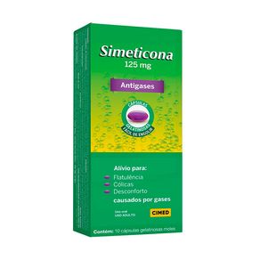 Simeticona 125mg Cimed 10 Cápsulas