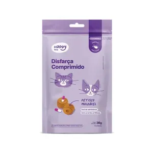 Snack Disfarça Comprimidos Happy Med para Gatos - 36 g