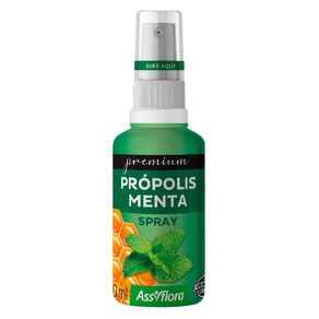 Spray de Própolis Premium Assiflora Sabor Menta 30ml