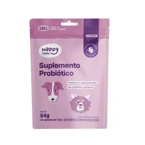 Suplemento Happy Flora Probiótico para Cães Happy Med - 84 g