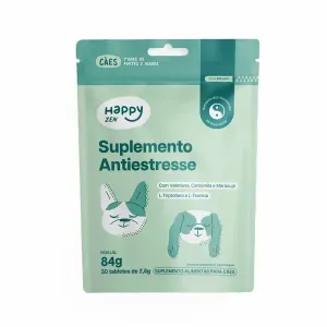 Suplemento Happy Zen Antiestresse para Cães Happy Med - 84 g