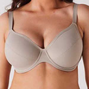 Sutiã com Aro e sem Bojo Liz 57247 Taça Dd 260-Sepia