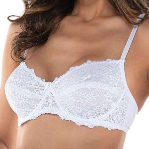 Sutiã com Aro e sem Bojo Vanille Demillus 64042 20-Branco