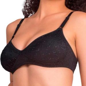 Sutiã sem Aro e sem Bojo Duloren 121595 Taça B 11-Preto