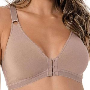 Sutiã sem Aro e sem Bojo Olimpo Demillus 61054 Bege-Rosado