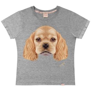 T-Shirt Pets Cinza