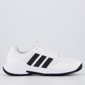 Tênis Adidas Gamecourt 2.0 Branco e Preto