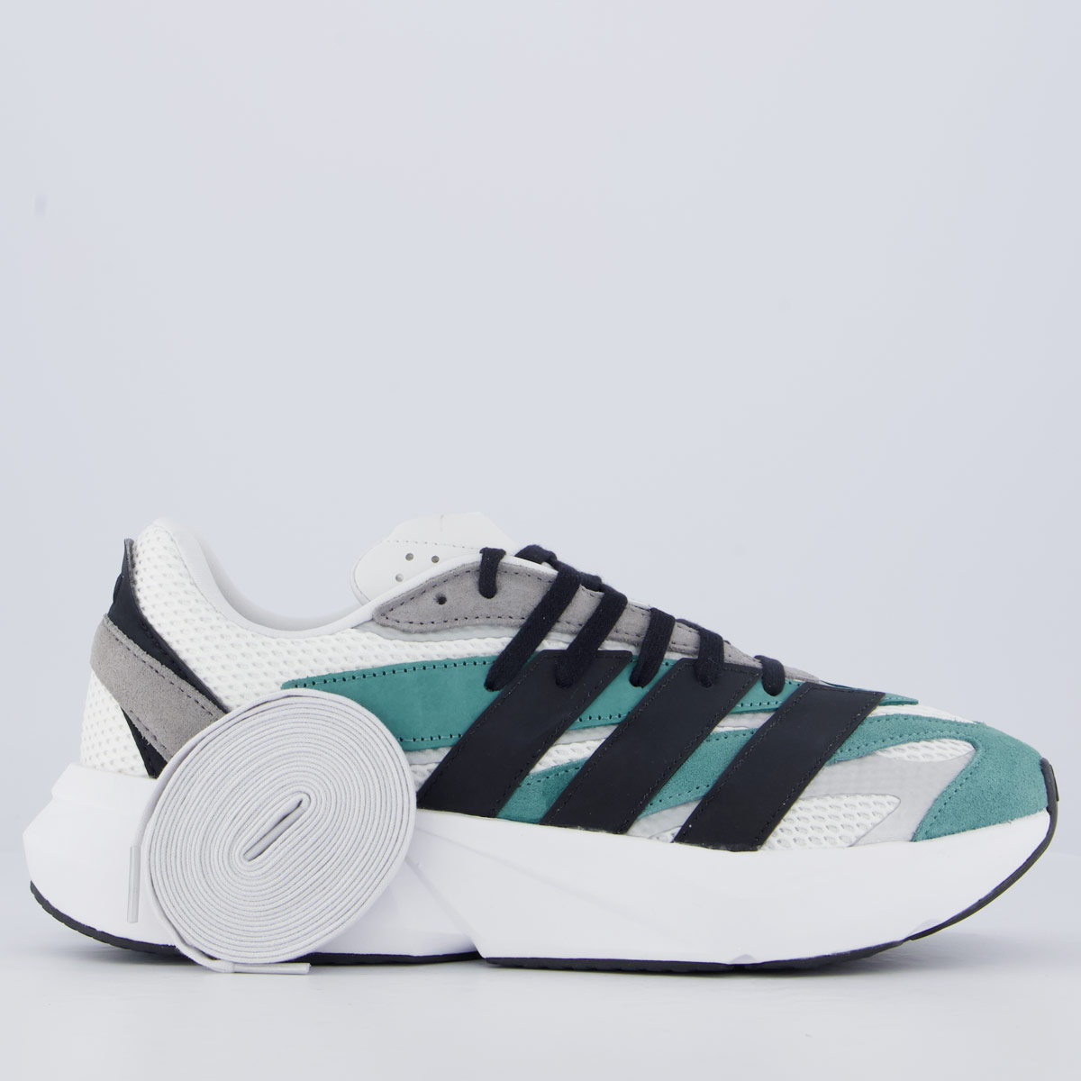Tênis Adidas Lightblaze Branco e Preto