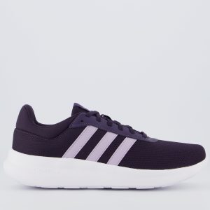 Tênis Adidas Lite Racer 4.0 Roxo e Branco