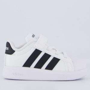 Tênis Adidas Streettalk Branco e Preto Infantil