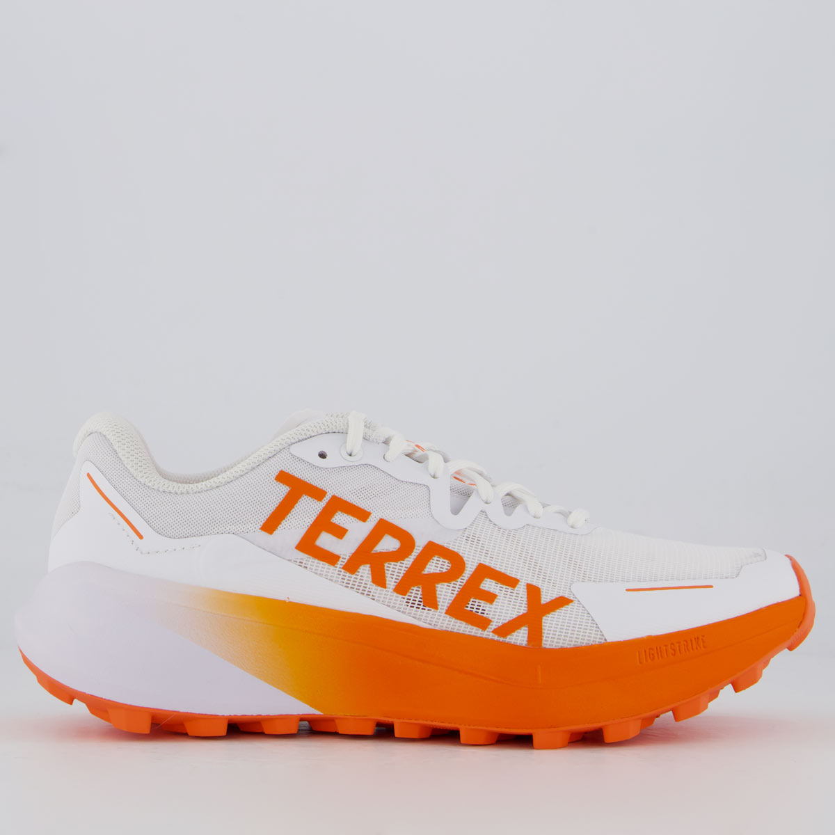 Tênis Adidas Terrex Agravic 3 Branco e Laranja