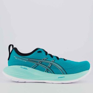 Tênis Asics Gel Cumulus 27 Verde Àgua