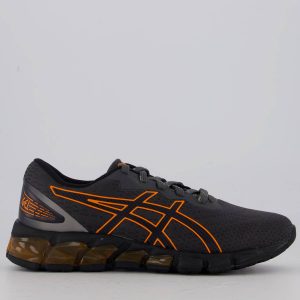 Tênis Asics Gel Quantum 180 Fly Preto e Laranja