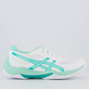 Tênis Asics Gel Rocket 12 Feminino Branco e Verde