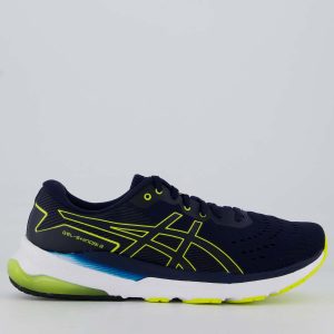 Tênis Asics Gel Shinobi 2 Azul Marinho e Verde