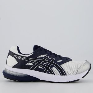 Tênis Asics Gel Shogun ST Branco e Marinho
