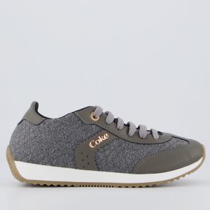 Tênis Coca Cola Eclipse Sense Feminino Cinza