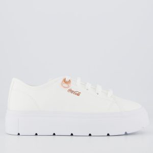 Tênis Coca Cola Harmony Class Town Feminino Branco