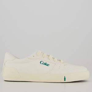 Tênis Coca Cola Kate Town Feminino Off White