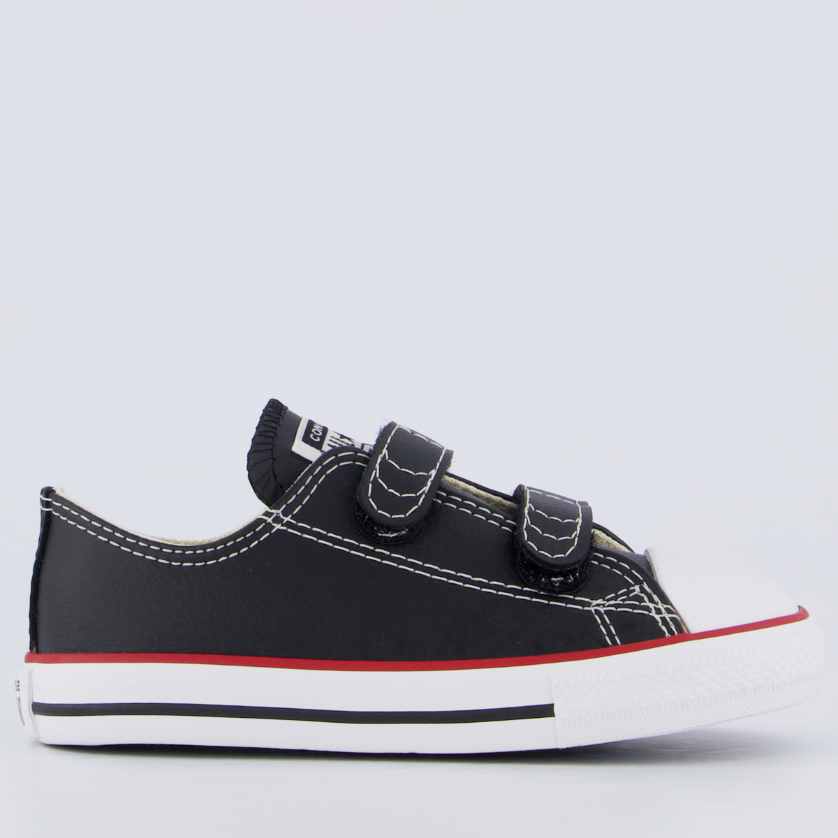 Tênis Converse All Star CT 2V Infantil Preto e Branco