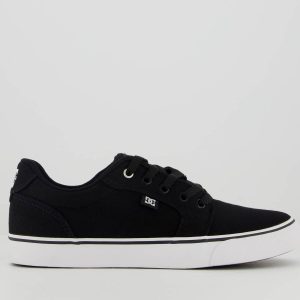 Tênis DC Anvil TX LA TN Preto e Branco
