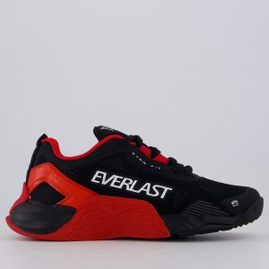 Tênis Everlast Climber Ultra Preto e Vermelho