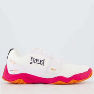 Tênis Everlast Elite Feminino Branco e Rosa