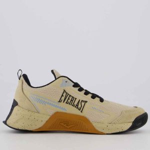 Tênis Everlast Jump 5 Low Bege e Preto