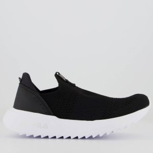 Tênis Fila Calzini II Feminino Preto e Branco