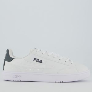 Tênis Fila Court 90 Sport Branco e Cinza