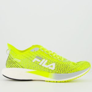 Tênis Fila KR6 Feminino Verde Limão e Branco