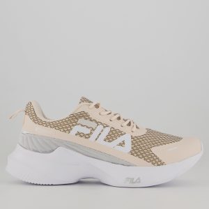 Tênis Fila Progress Lite Feminino Rosa e Cinza