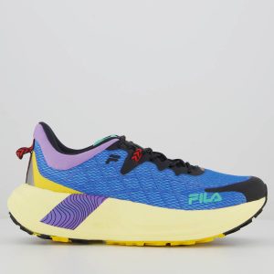 Tênis Fila Racer Skytrail Azul e Roxo