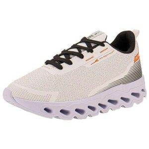 Tênis Masculino Rayon R1517 - Branco/Laranja