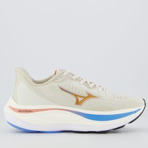 Tênis Mizuno Wave Skyway Feminino Off-White