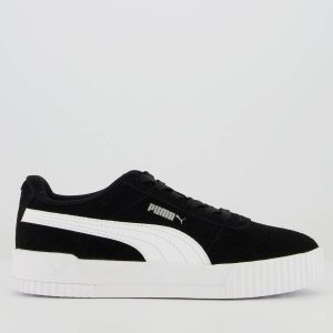 Tênis Puma Carina Feminino Preto e Branco