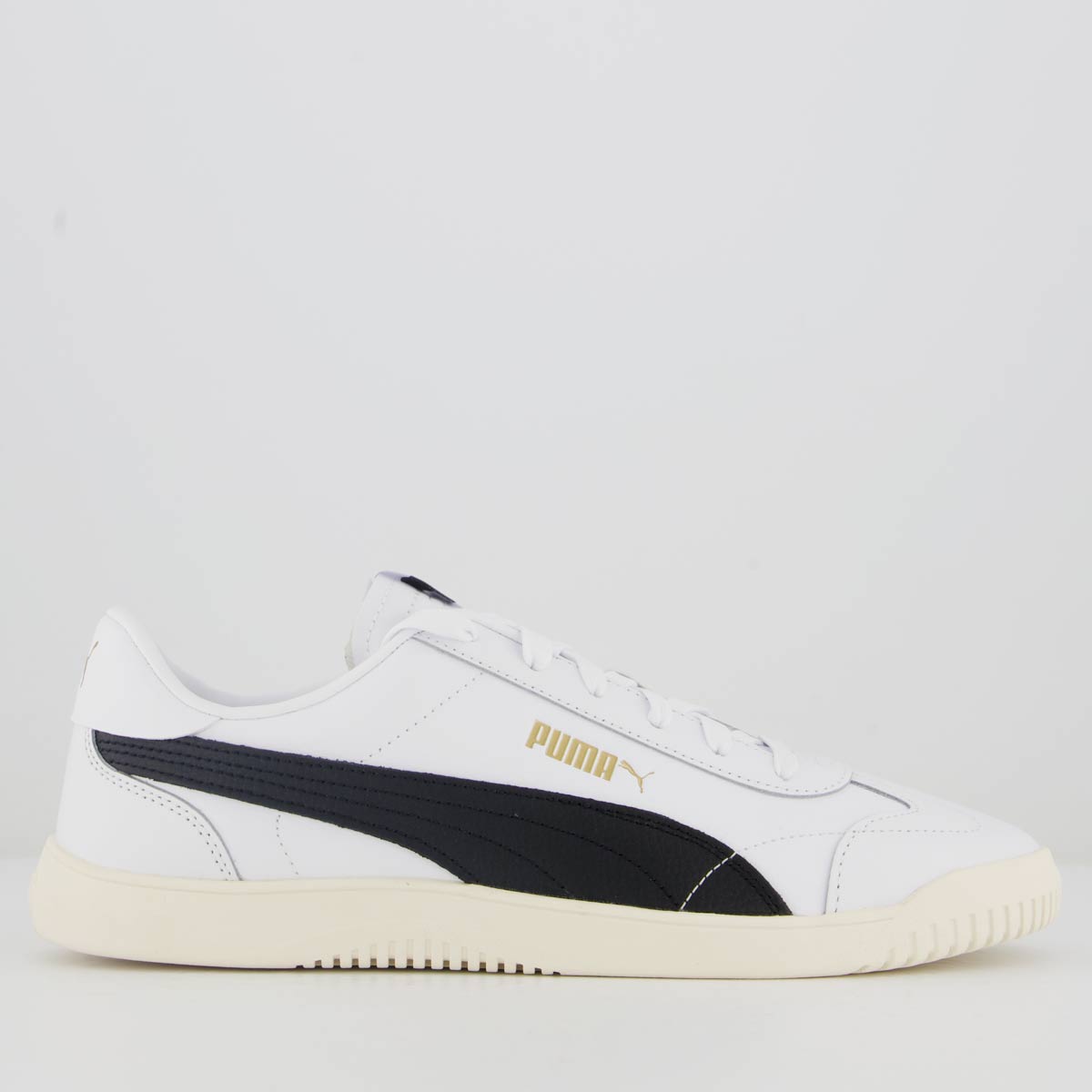 Tênis Puma Club 5V5 Branco e Preto